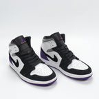 Jordan High-Top Sneakers Black White Purple 852542-105