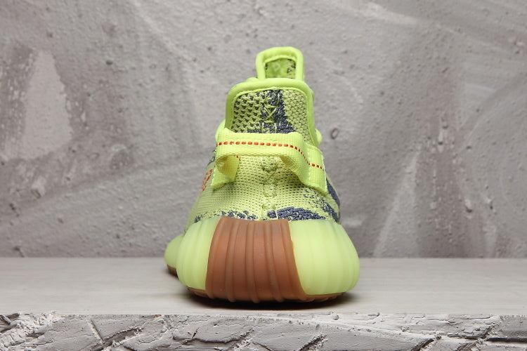 Yeezy 350 V2 Sneakers Lime Green Gum Sole