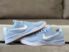 Nike Kobe 8 Basketball Shoes in Light Blue and White