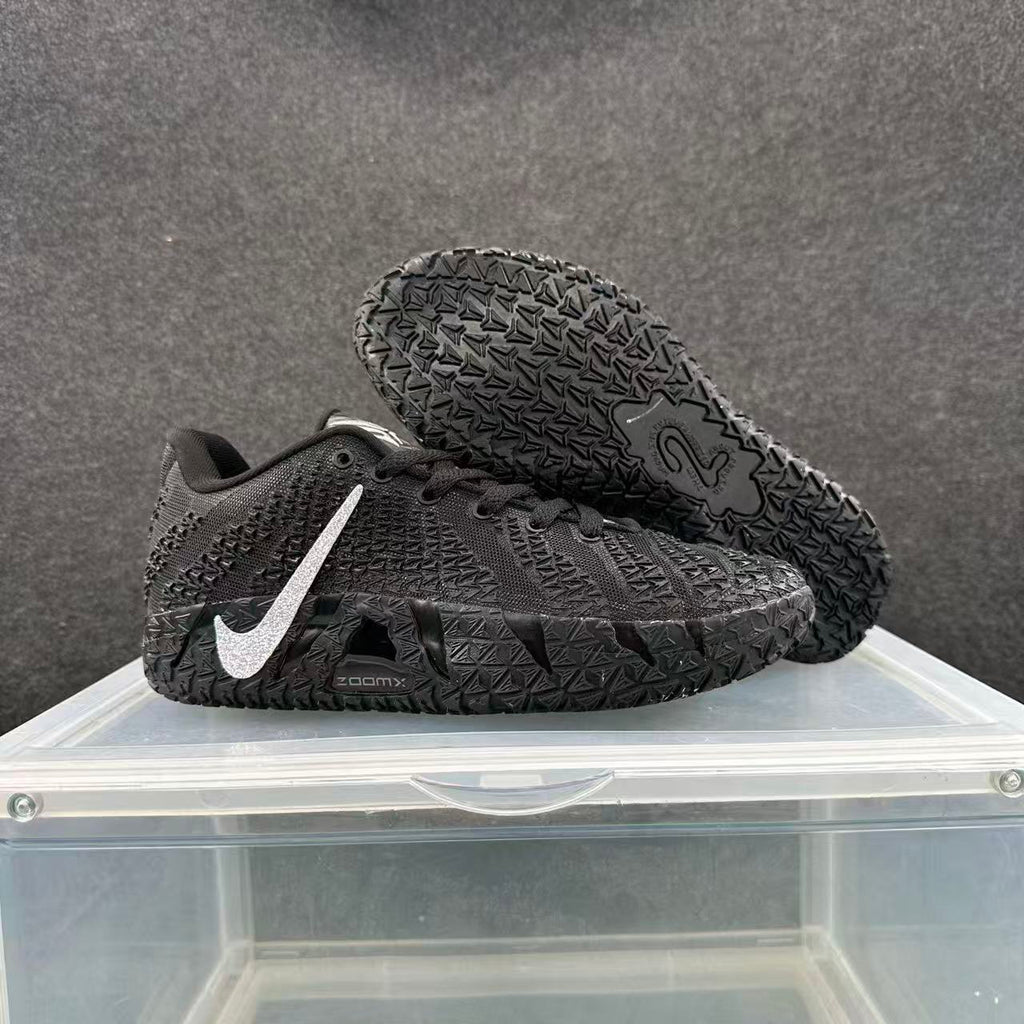 Nike Twelve Basketball Sneakers Black Silver