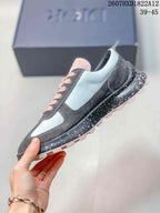 Dior Squash Suede Sneakers Gray White Pink 2607HXD1822A12