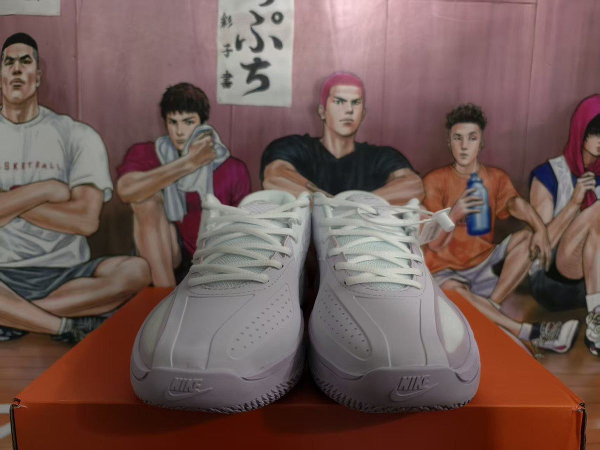 Nike Basketball Sneakers White Purple
