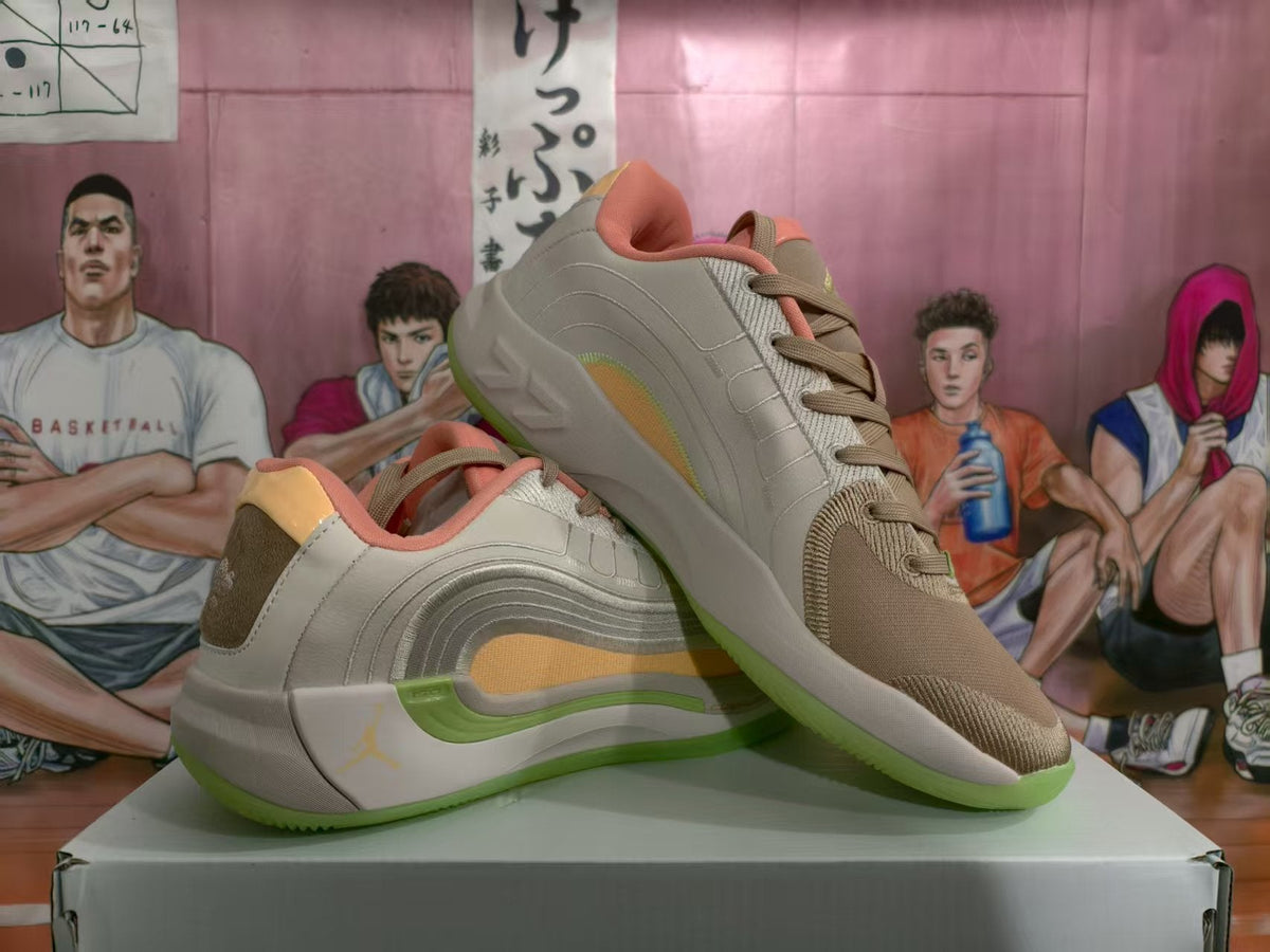 Jordan Basketball Sneakers Brown