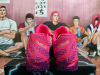 Nike LeBron 12 Basketball Shoes in Pink and Purple