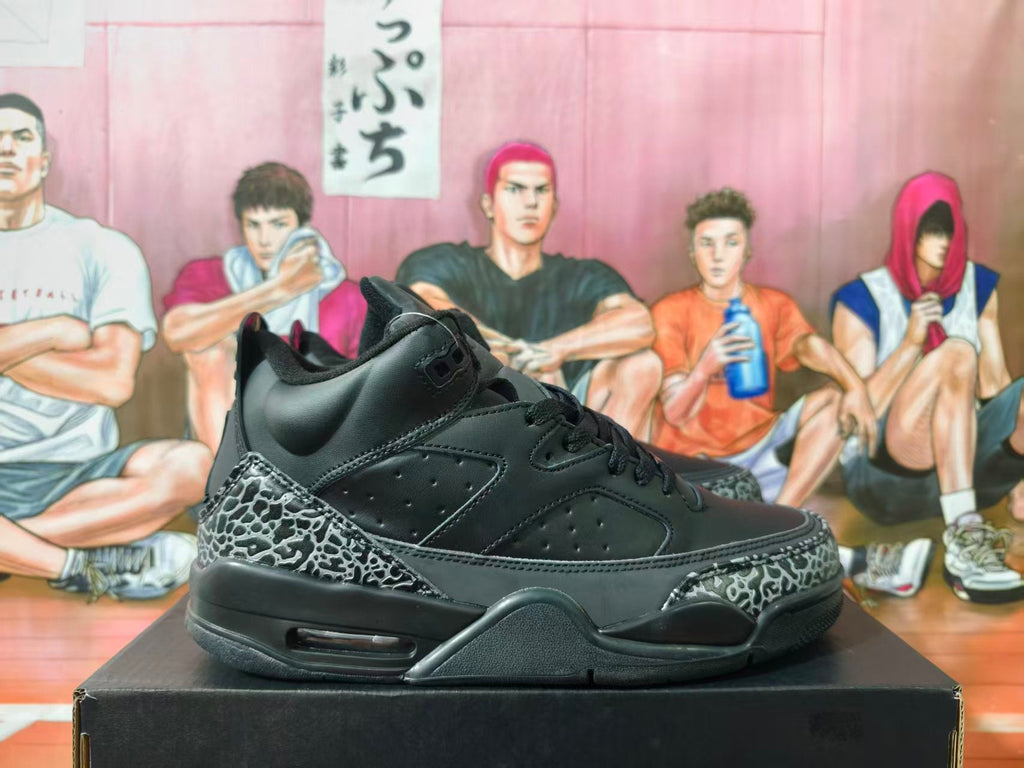 Jordan 3 Black Elephant Print Sneakers