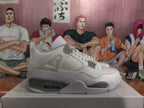 Jordan 4 Sneakers White Gray