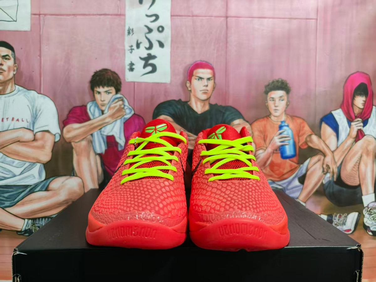 Nike Zoom Basketball Sneakers Red Black