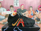 Nike LeBron 12 Black and Orange Basketball Shoes