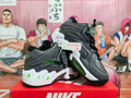 Nike Flight Sneakers Carbon Gray Black Fluorescent Green