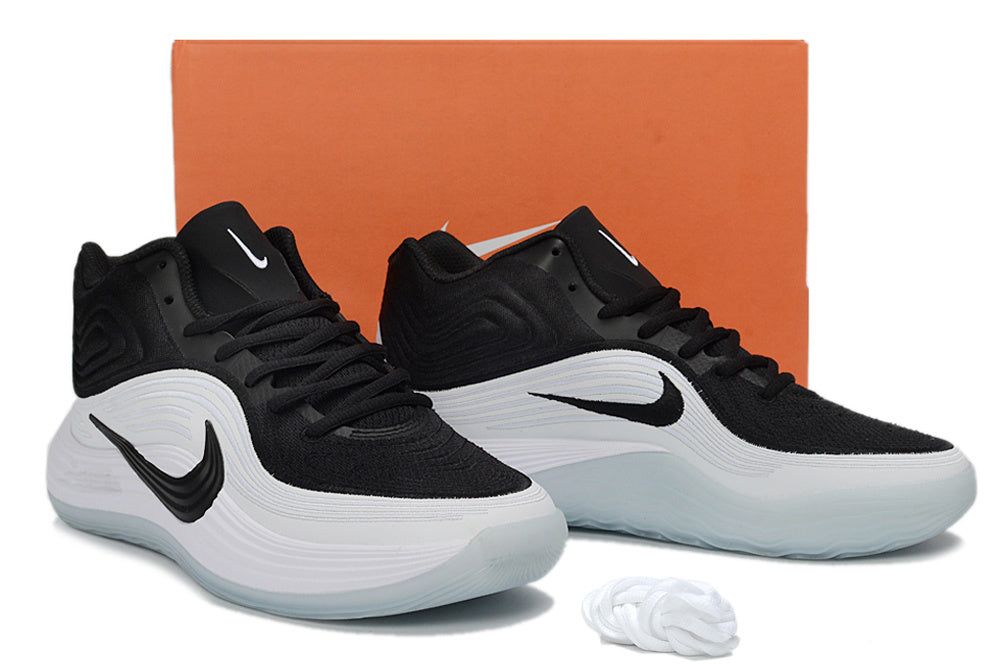 Nike Precision 8 Basketball Shoes in Black, White and Red