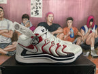 Nike Basketball Sneakers White Red