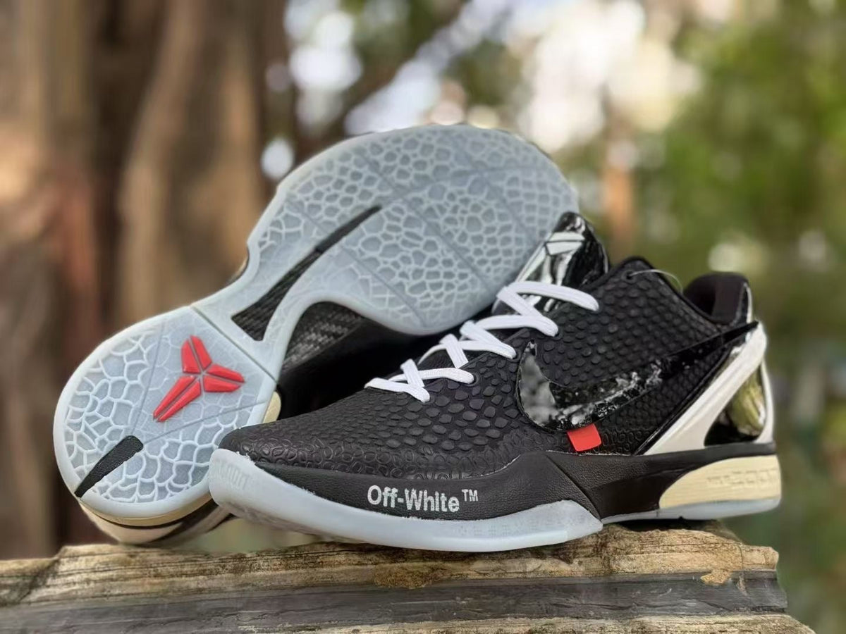 Nike Kobe 6 Off-White Black Sneakers