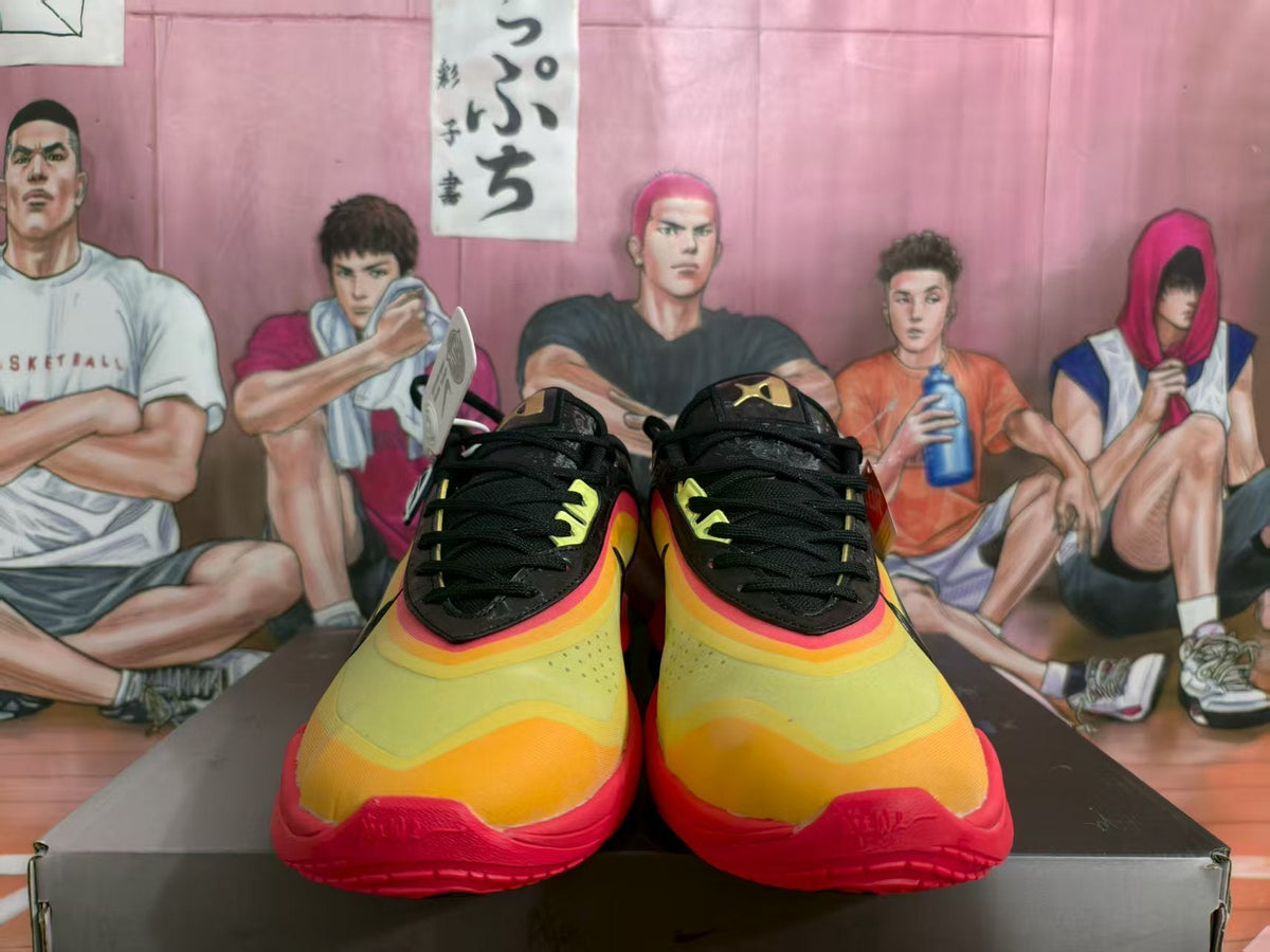 Nike Black Orange Basketball Sneakers