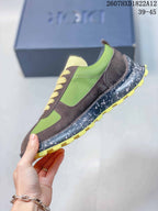 Dior Squash Sneakers Green and Brown 2607HXD1822A12