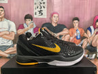 Nike Kobe Basketball Sneakers Black and Yellow