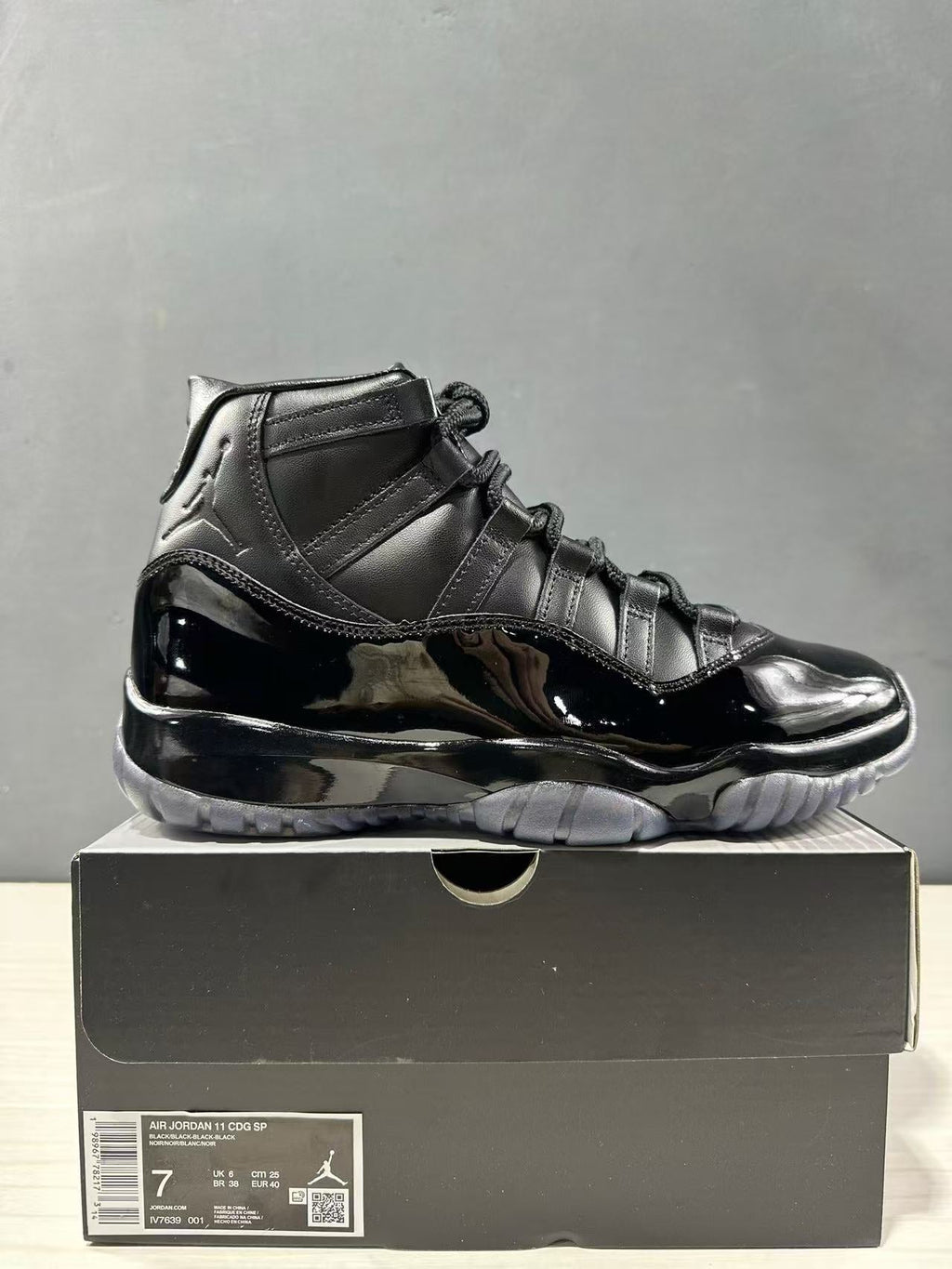 Jordan Air Jordan 11 CDG SP Black Sneakers LV7639-001