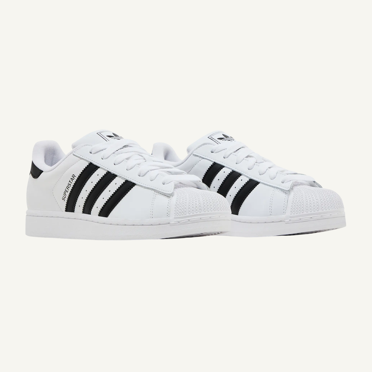 Adidas Originals Men's White/Black Superstar II Sneakers, IH8659