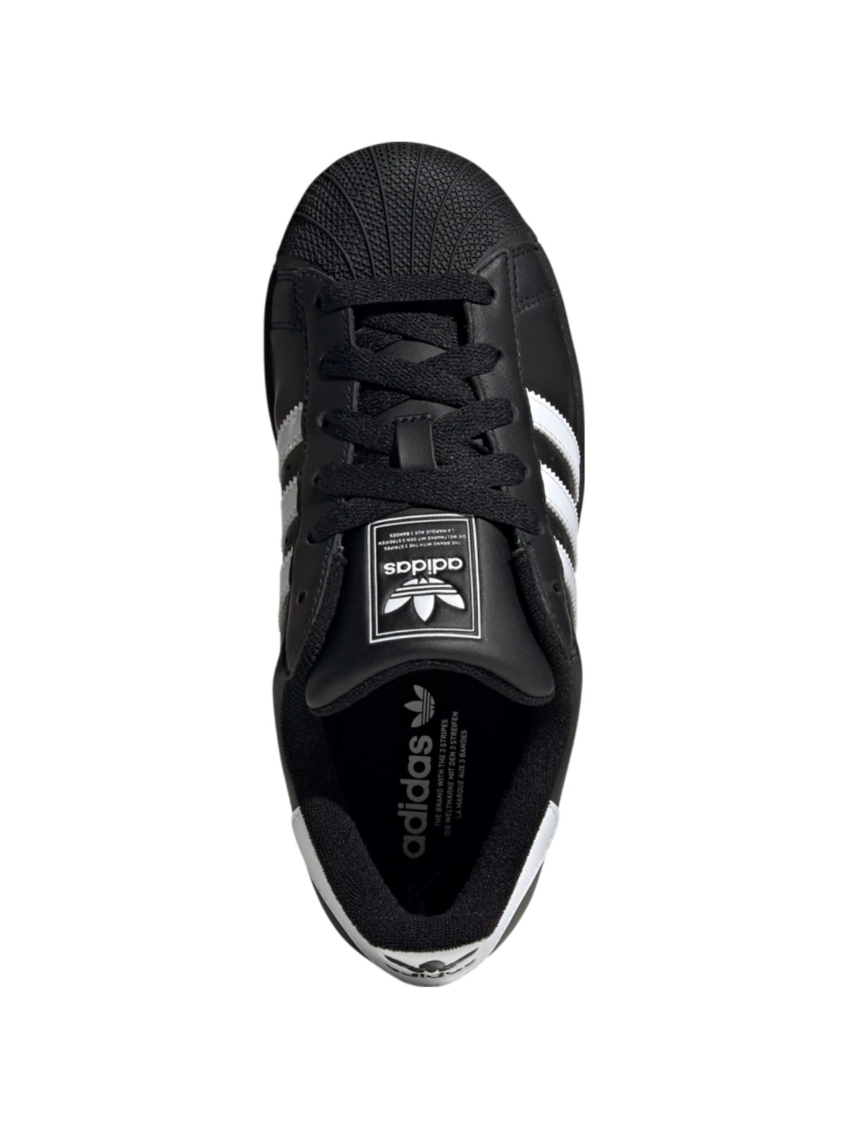 Adidas Originals Women's Black/White Superstar II Sneakers, JH7033