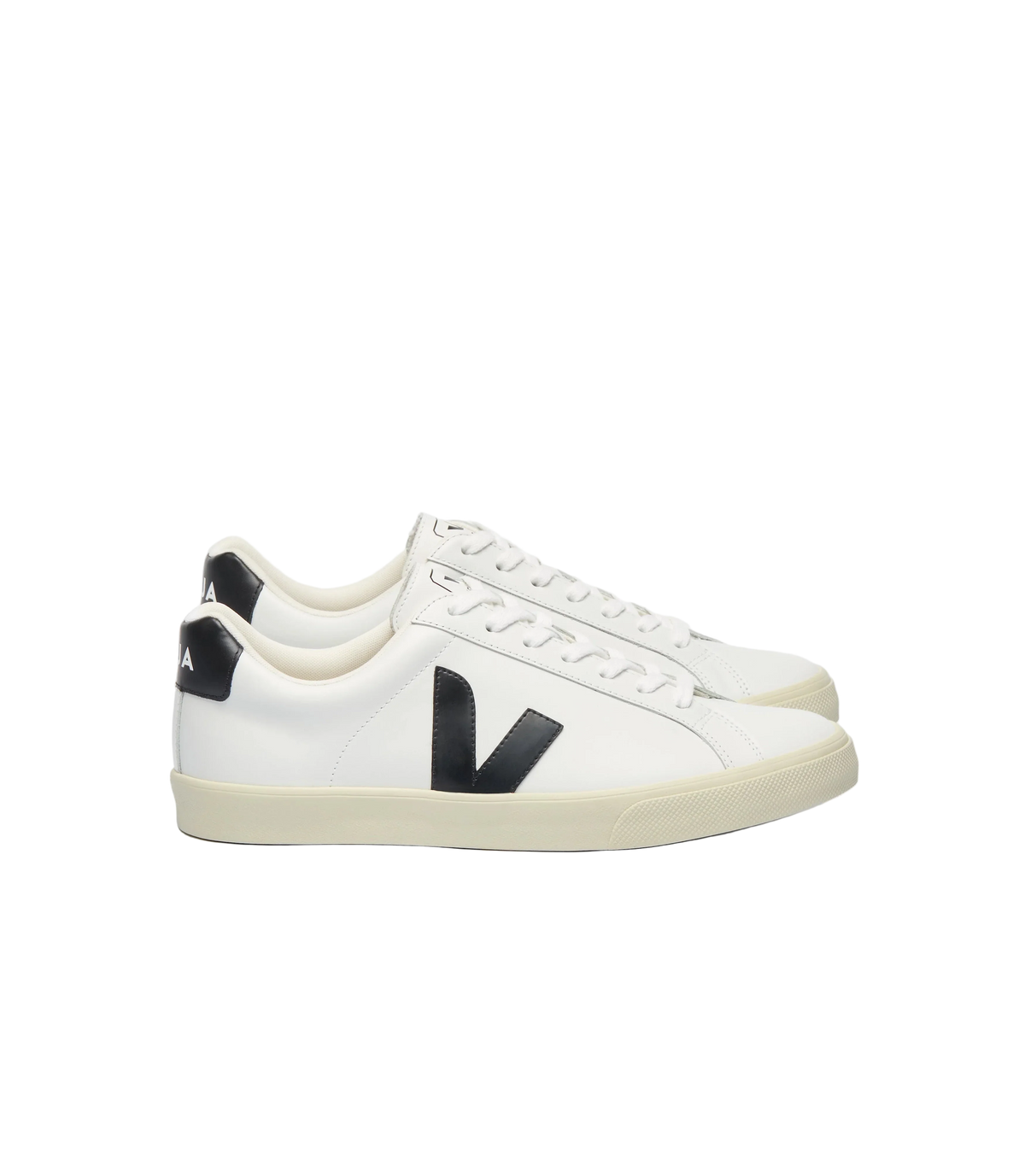 ESPLAR LEATHER WHITE BLACK